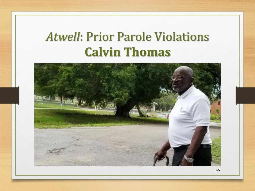 atwell prior parole violations calvin thomas