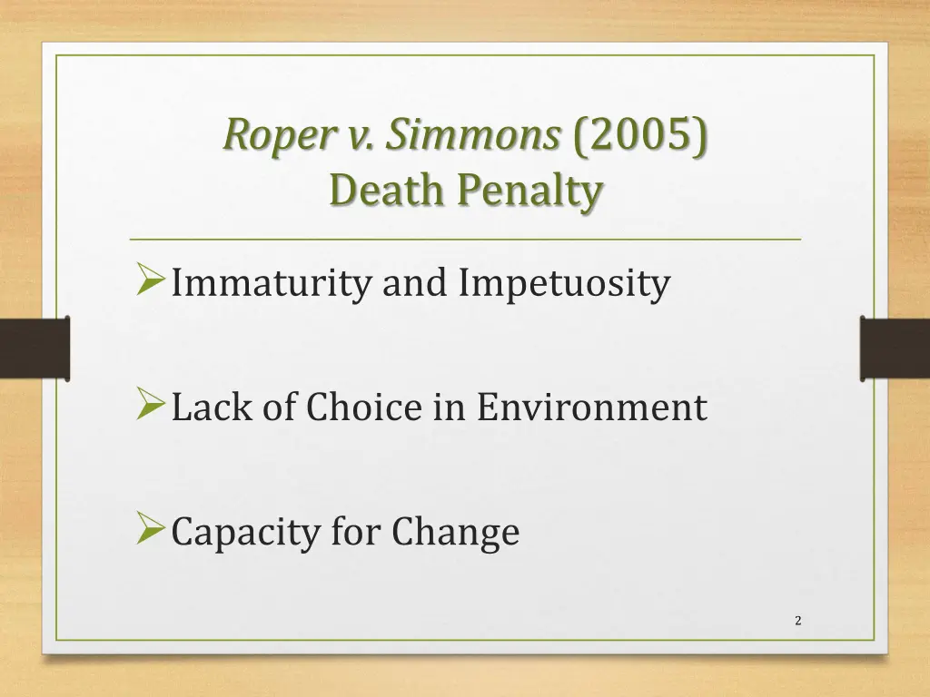 roper v simmons 2005 death penalty