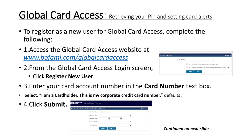 global card access global card access retrieving