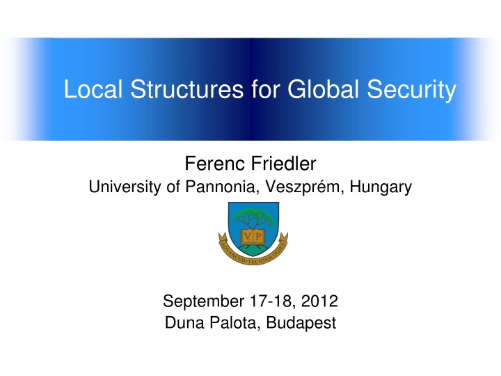 local structures for global security