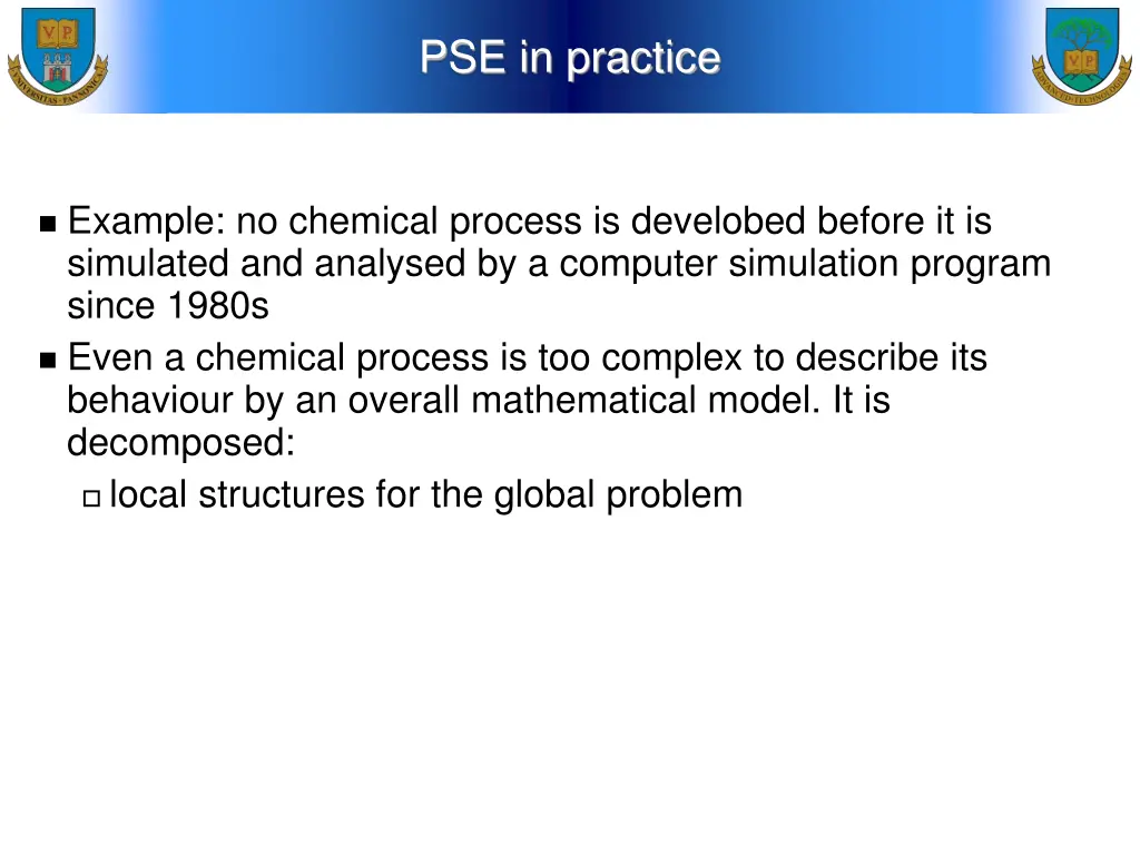 pse in practice