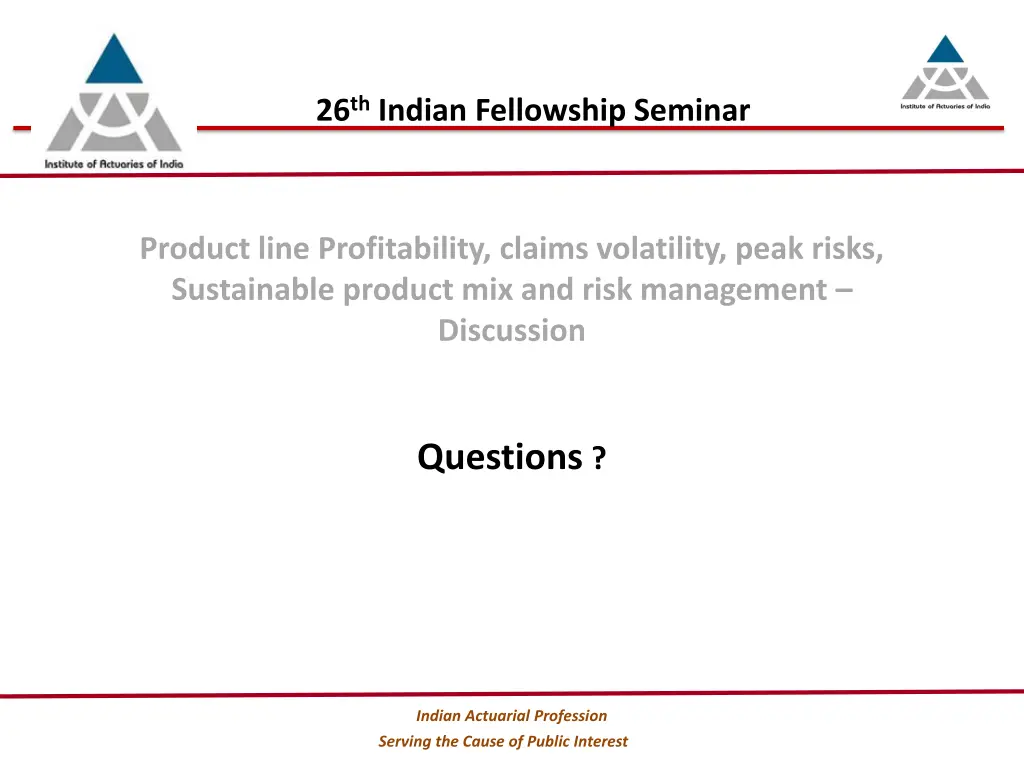 26 th indian fellowship seminar 4