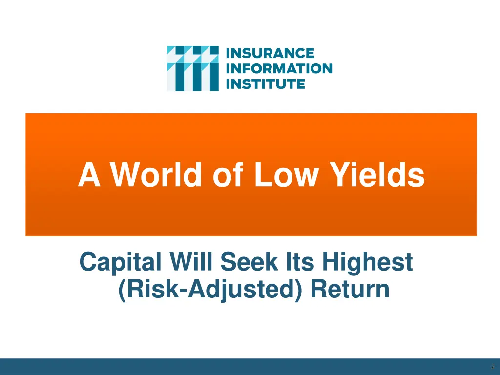 a world of low yields