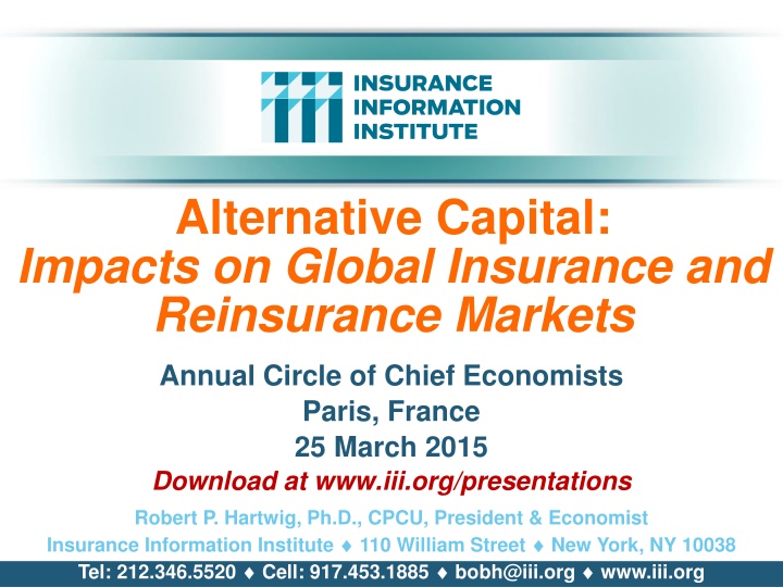 alternative capital impacts on global insurance