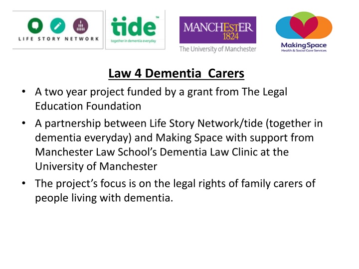 law 4 dementia carers