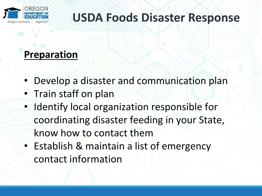 usda foods disaster response 1