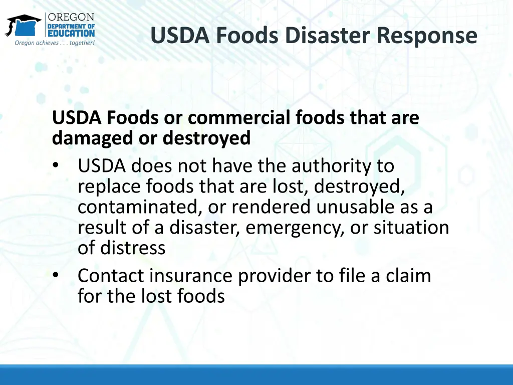 usda foods disaster response 7