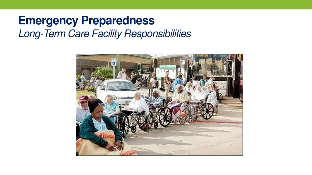 emergency preparedness long term care facility