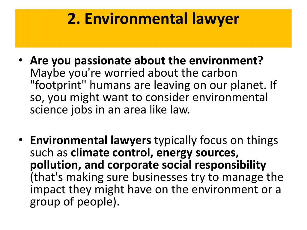 2 environmental lawyer