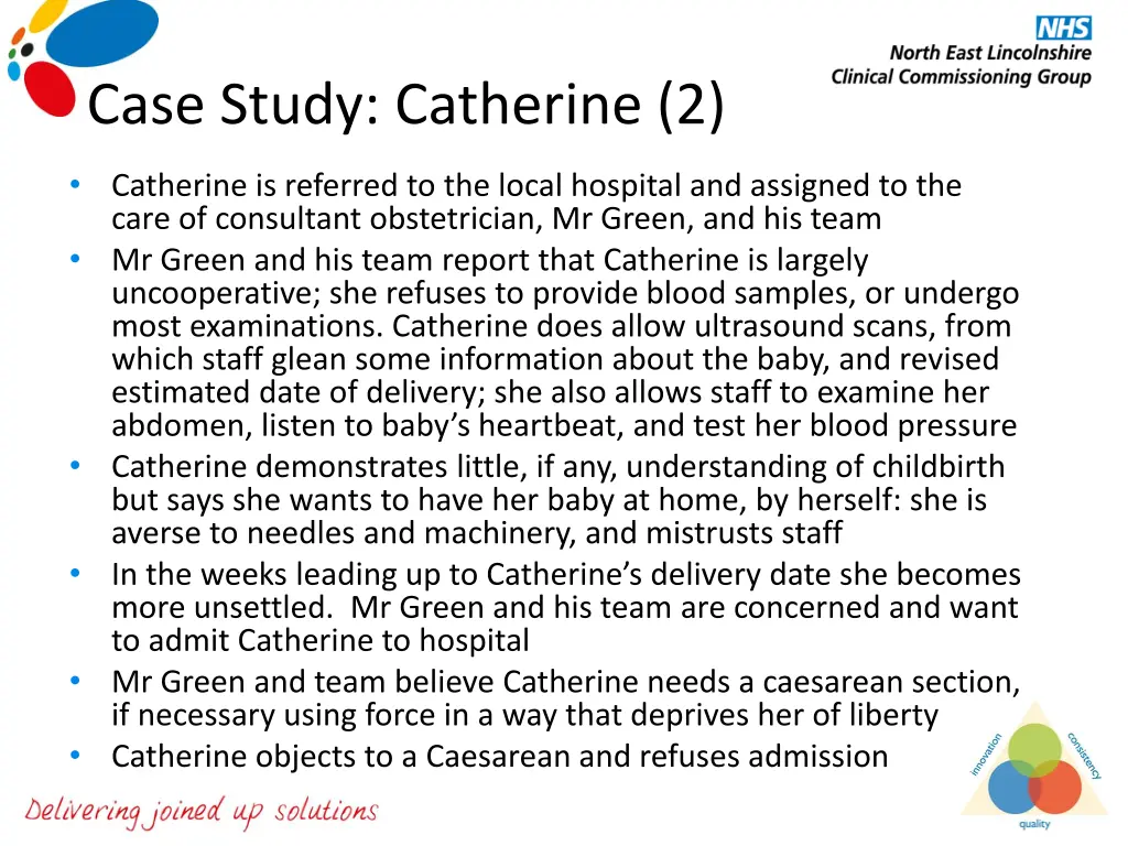 case study catherine 2