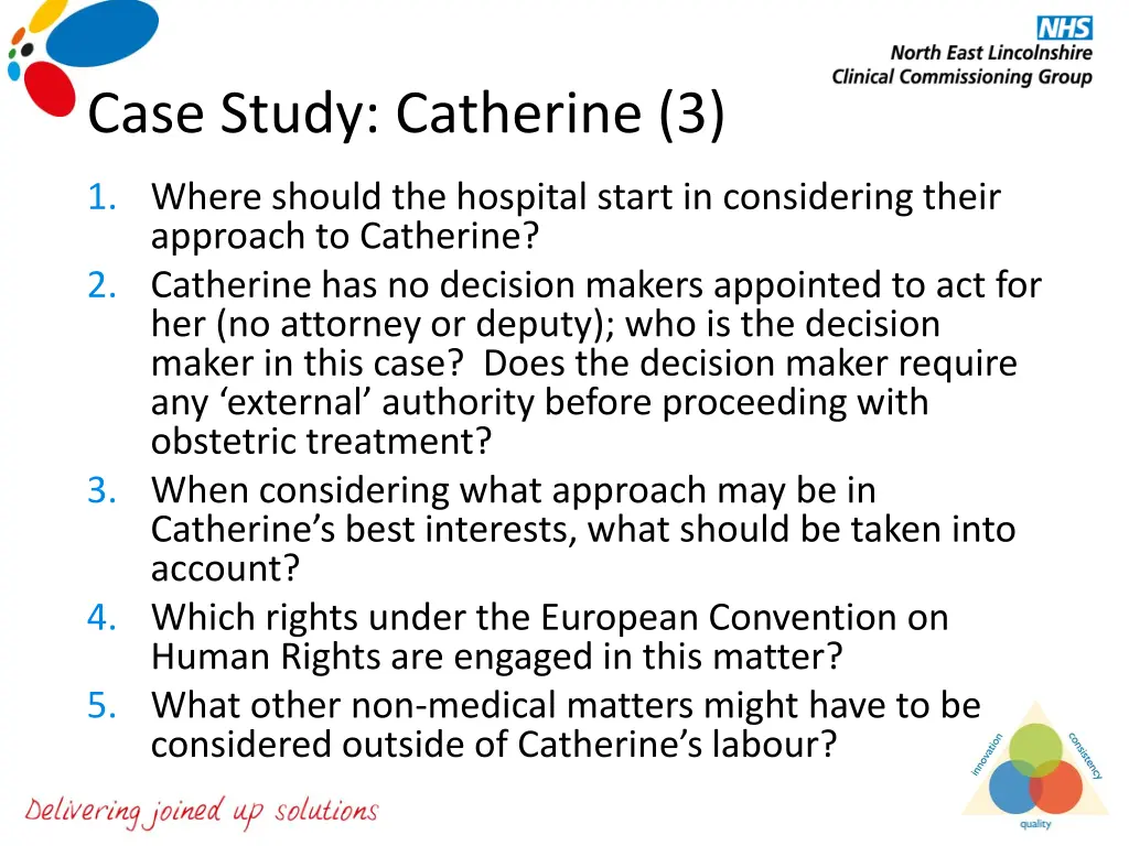 case study catherine 3