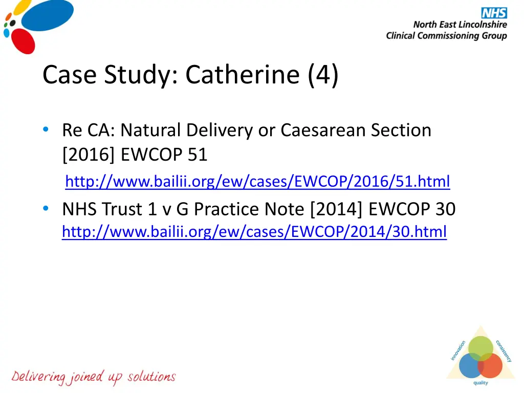 case study catherine 4