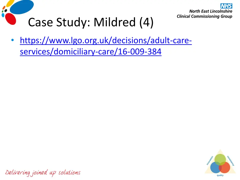 case study mildred 4