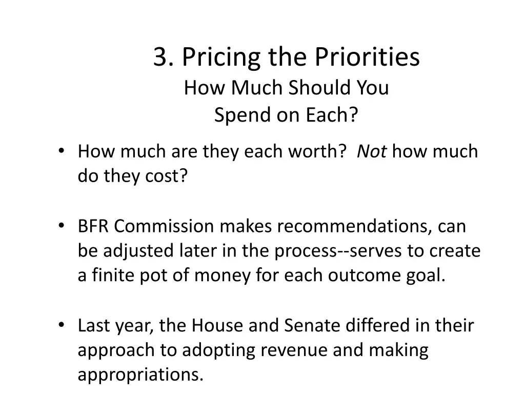 3 pricing the priorities how much should