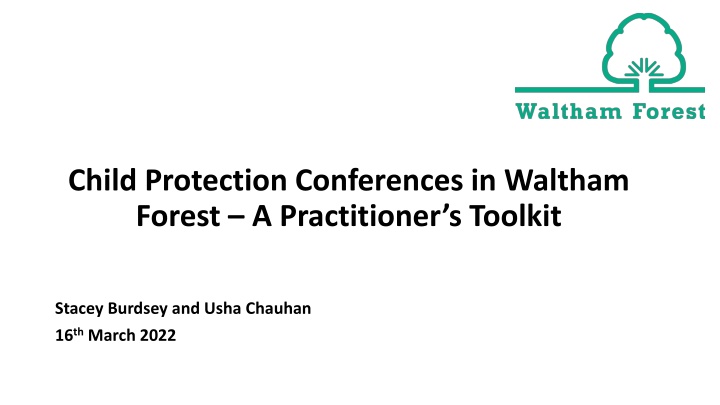 child protection conferences in waltham forest