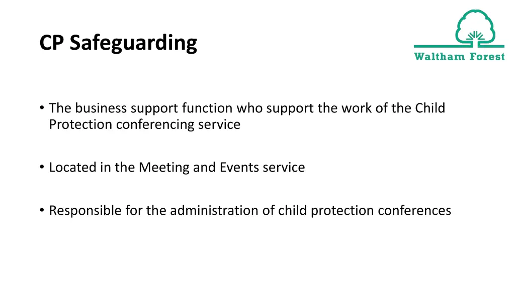 cp safeguarding