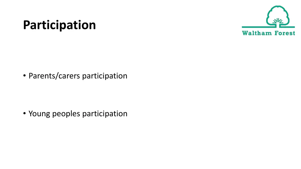 participation