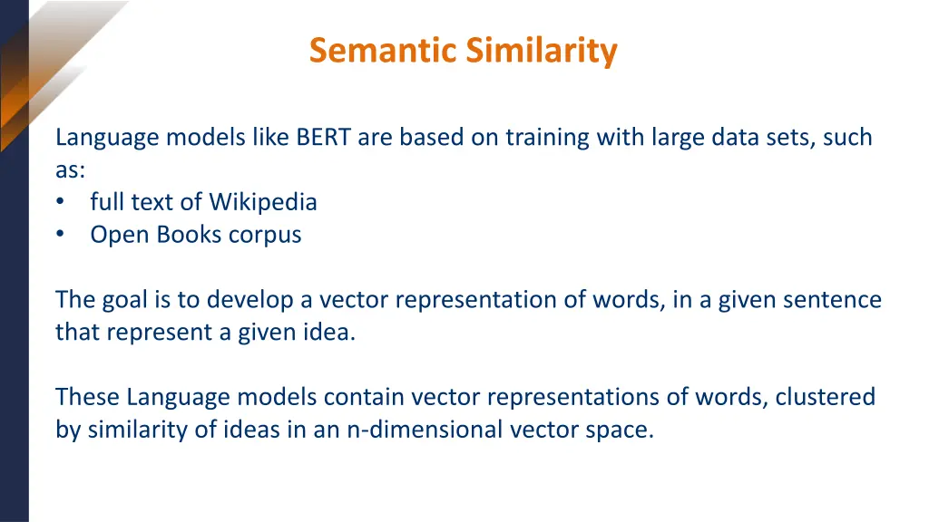 semantic similarity