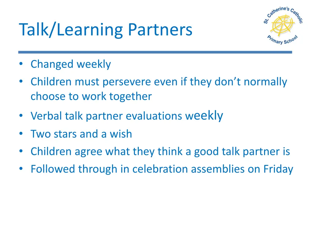 talk learning partners