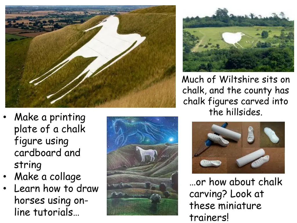 much of wiltshire sits on chalk and the county