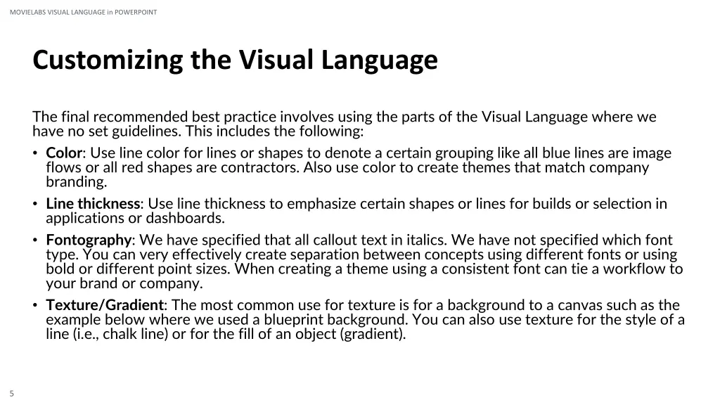 movielabs visual language in powerpoint 3