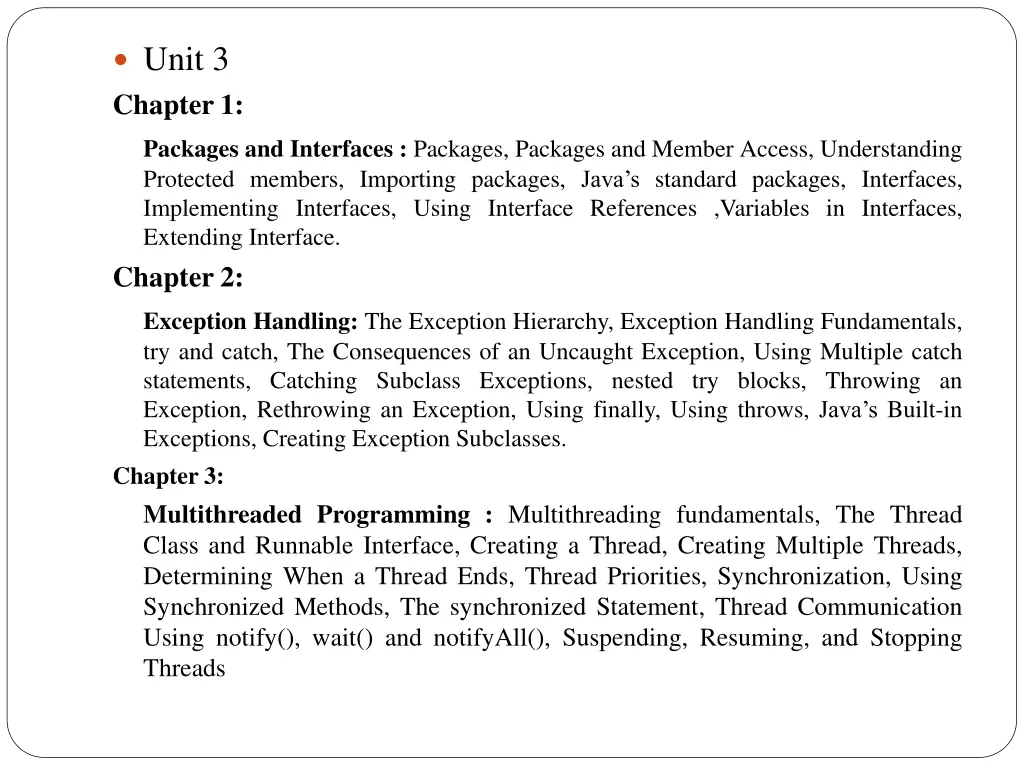 unit 3 chapter 1