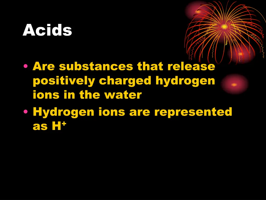 acids