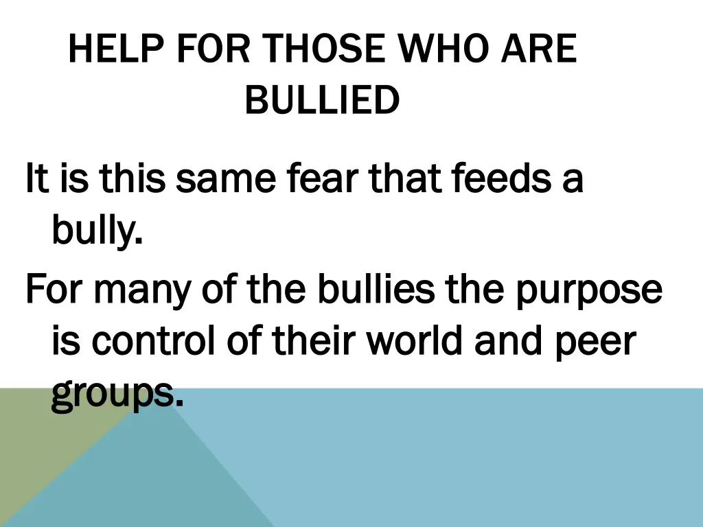 help for those who are bullied 3