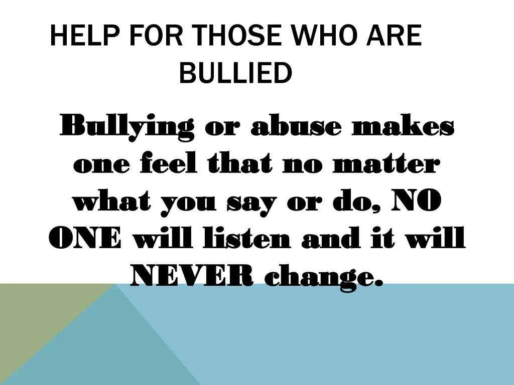 help for those who are bullied 4