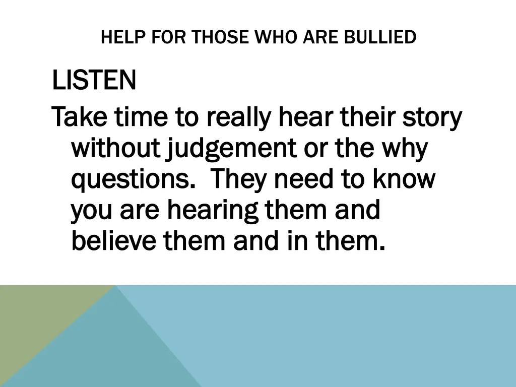 help for those who are bullied 6