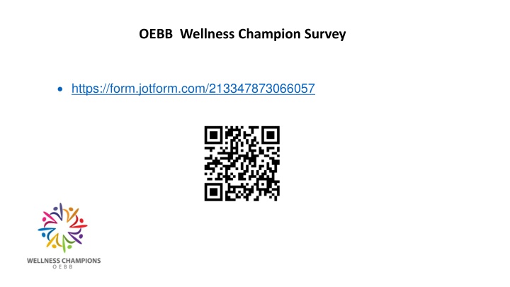 oebb wellness champion survey