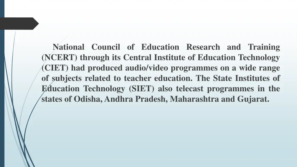 national council of education research