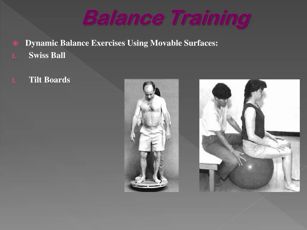 balance training balance training 2