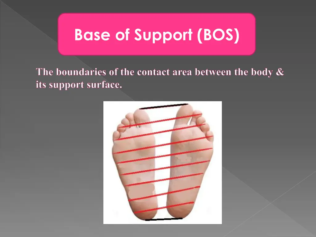 base of support bos