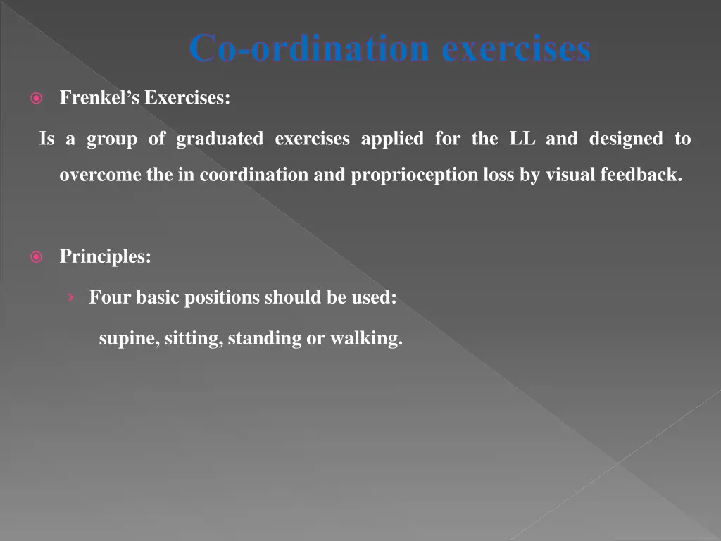 co ordination exercises 3