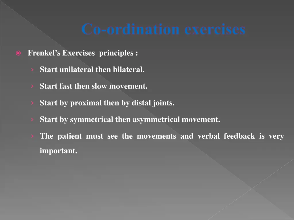 co ordination exercises 4