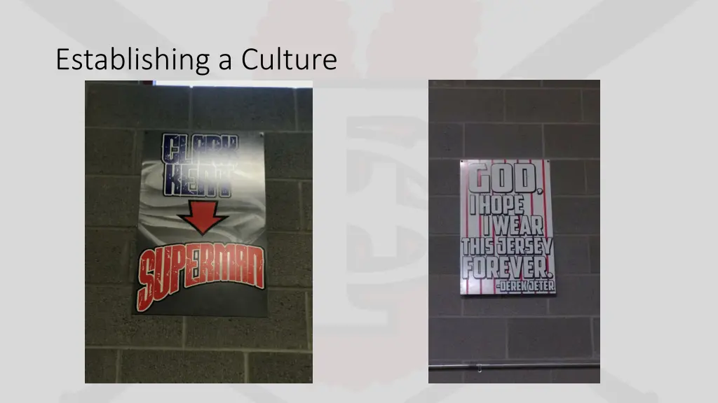 establishing a culture 1