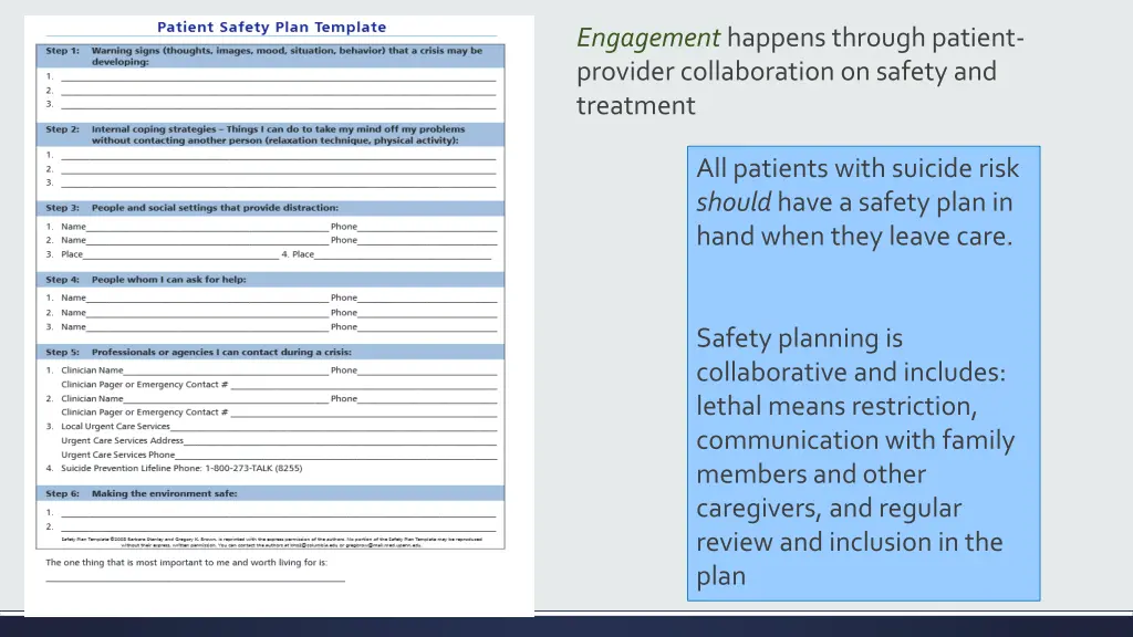 engagement happens through patient provider