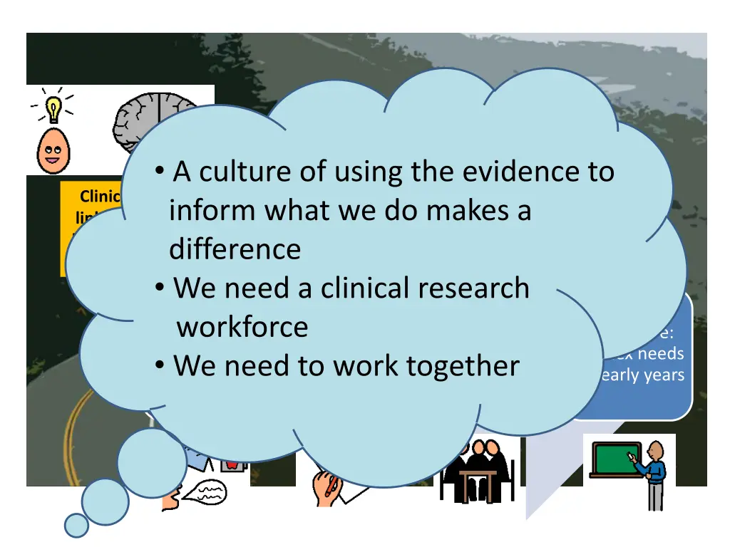 a culture of using the evidence to inform what