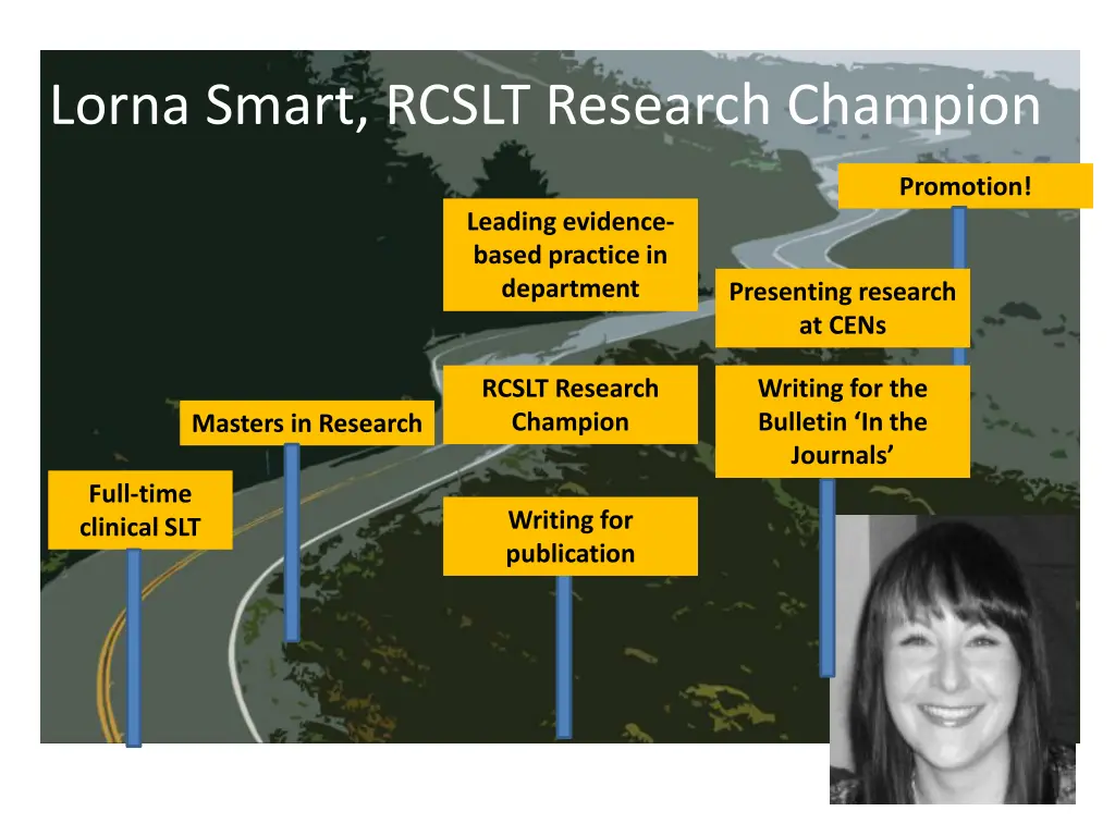 lorna smart rcslt research champion