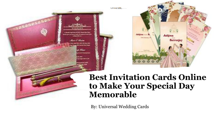 best invitation cards online to make your special