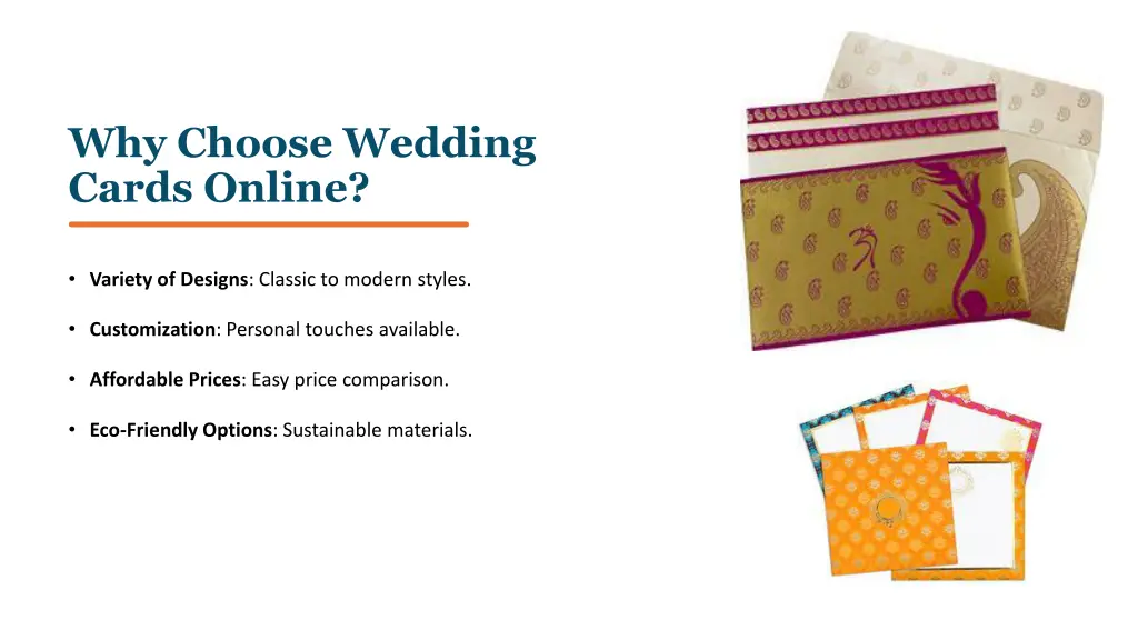 why choose wedding cards online