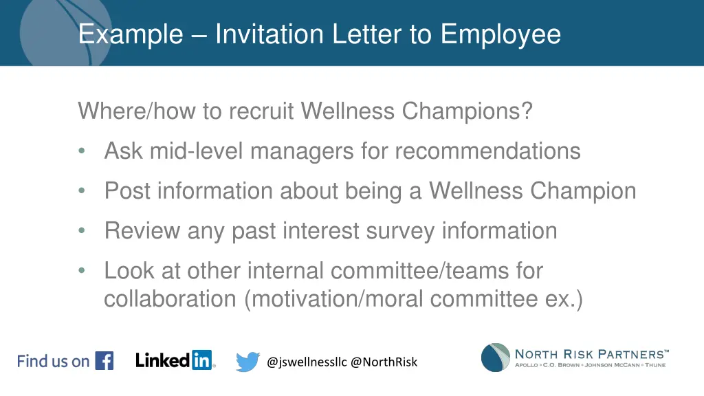 example invitation letter to employee