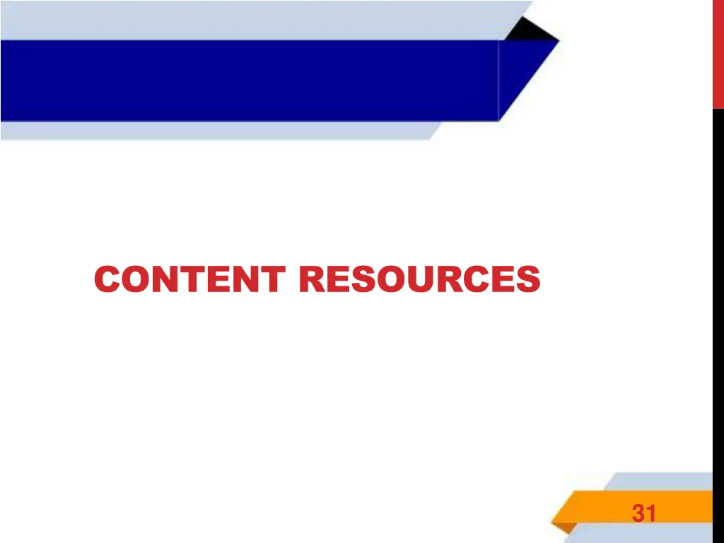 content resources