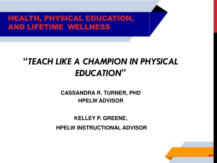 health physical education and lifetime wellness