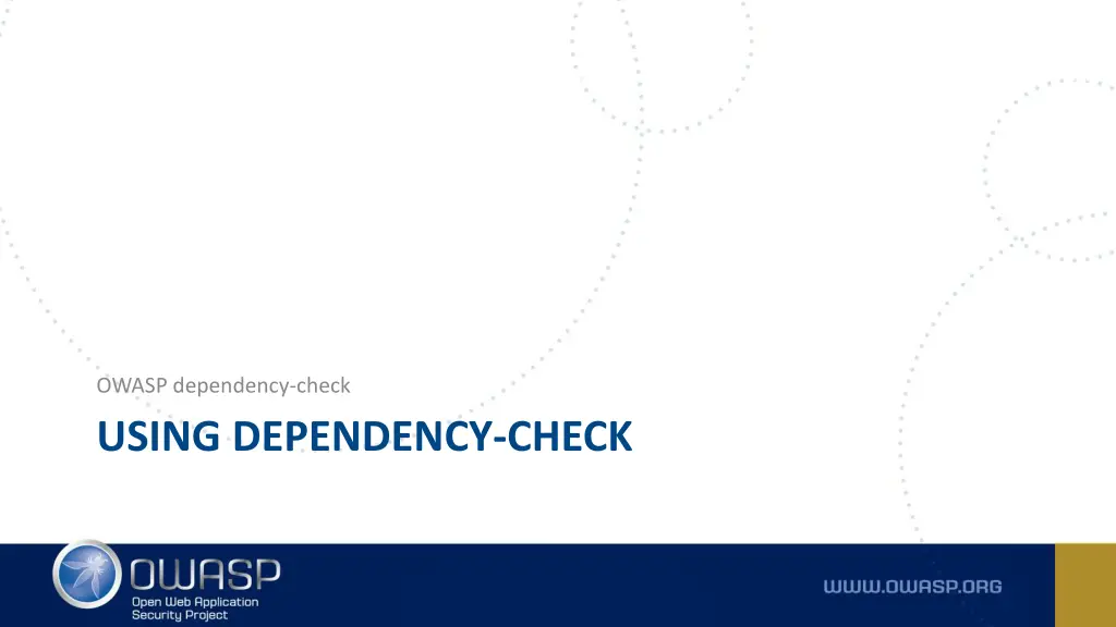 owasp dependency check 1