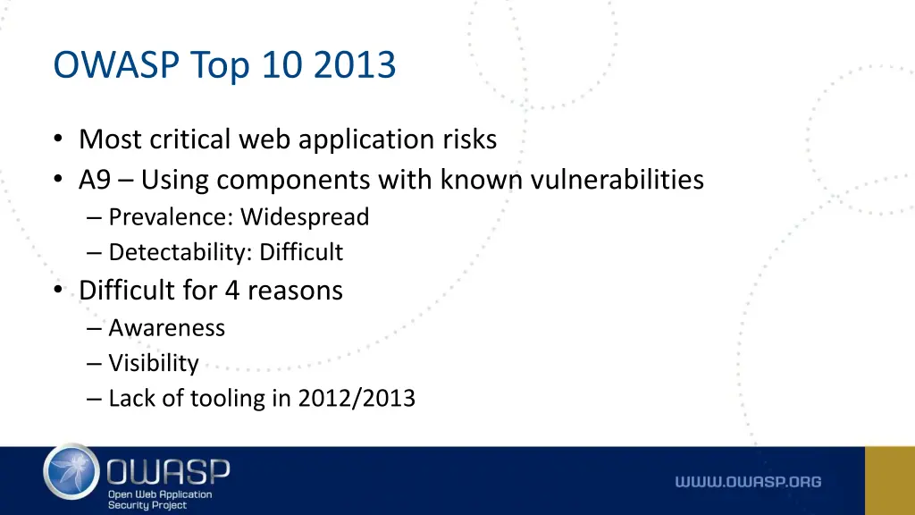 owasp top 10 2013