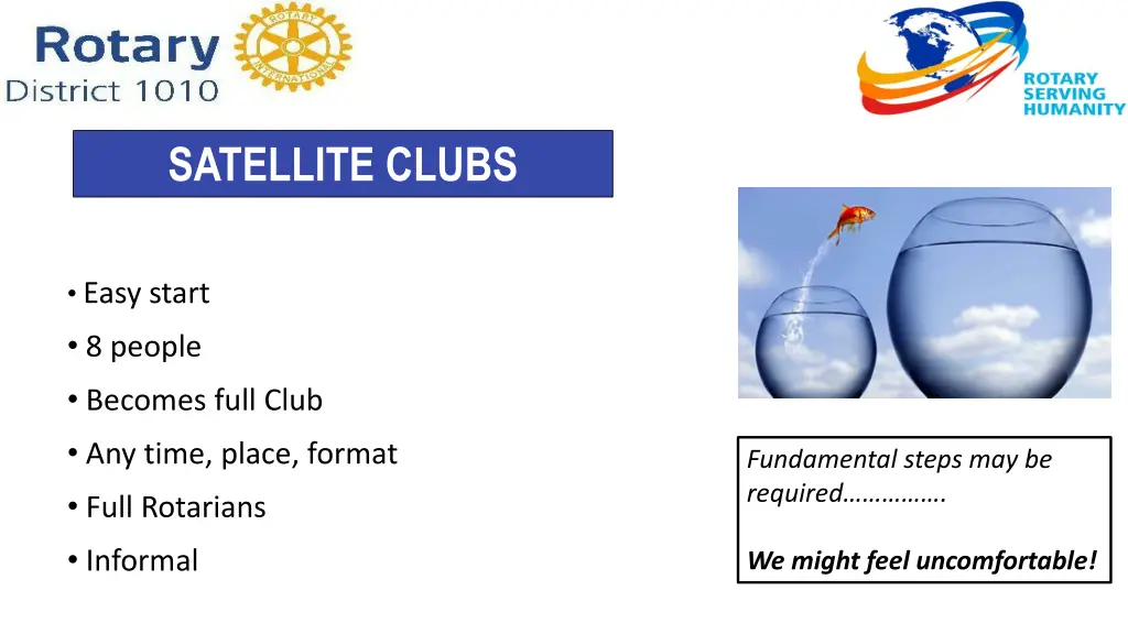 satellite clubs