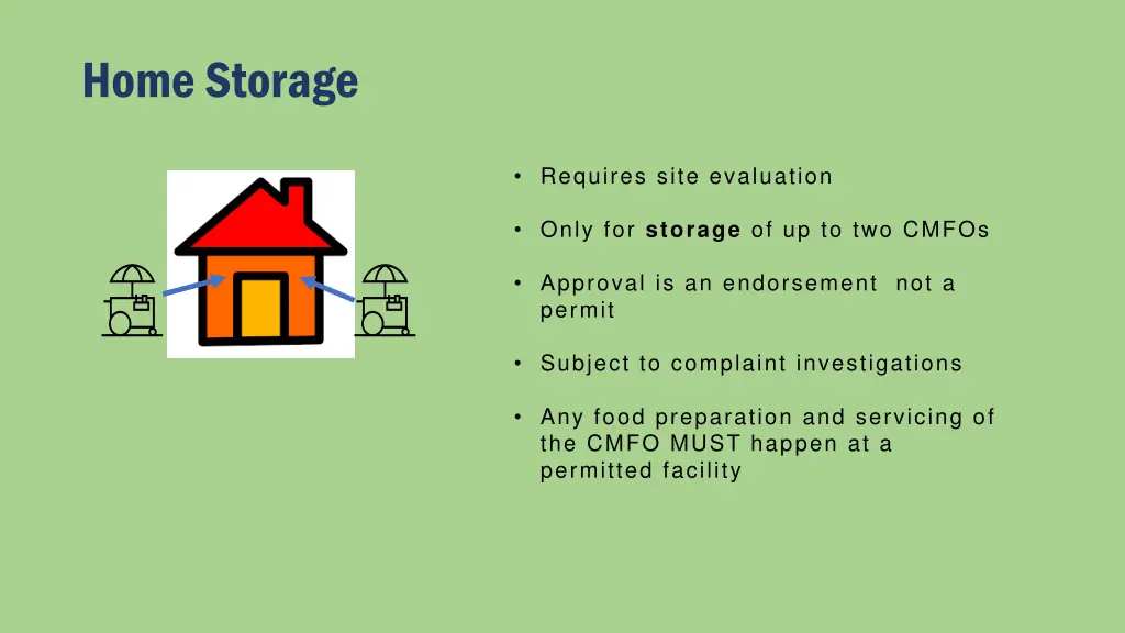 home storage