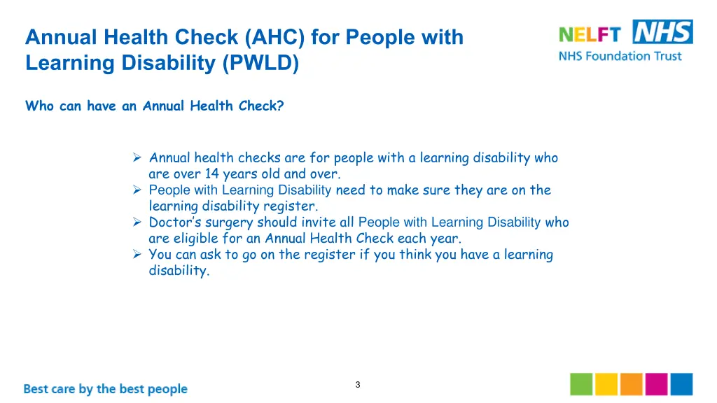 annual health check ahc for people with learning 1